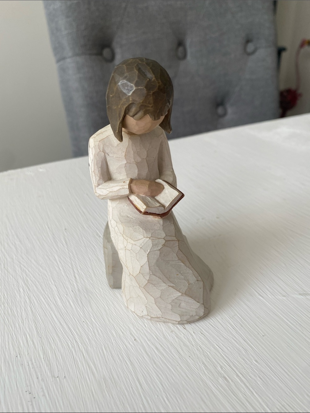 Willow Tree "Wisdom" Sitting Girl Reading a Book